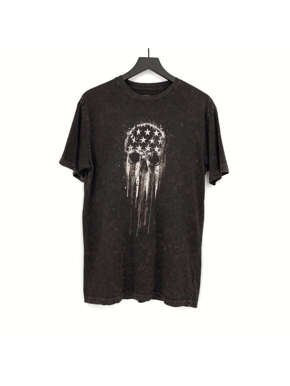 HOWITZER Clothing We The People Skull Tee Brown M